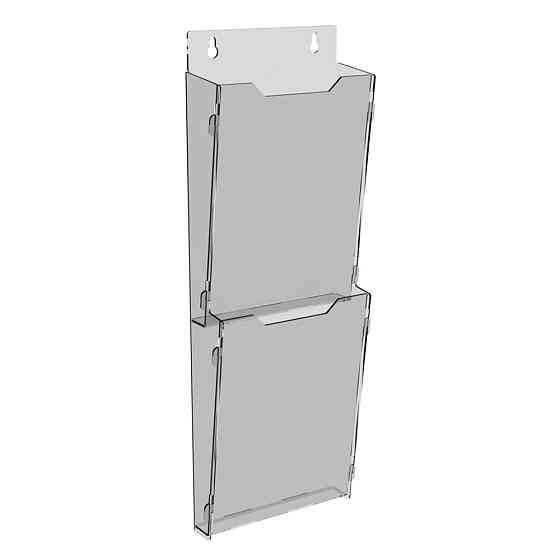 Буклетниця EKOSTAR для буклетів 106х300 2х ярусна Київ