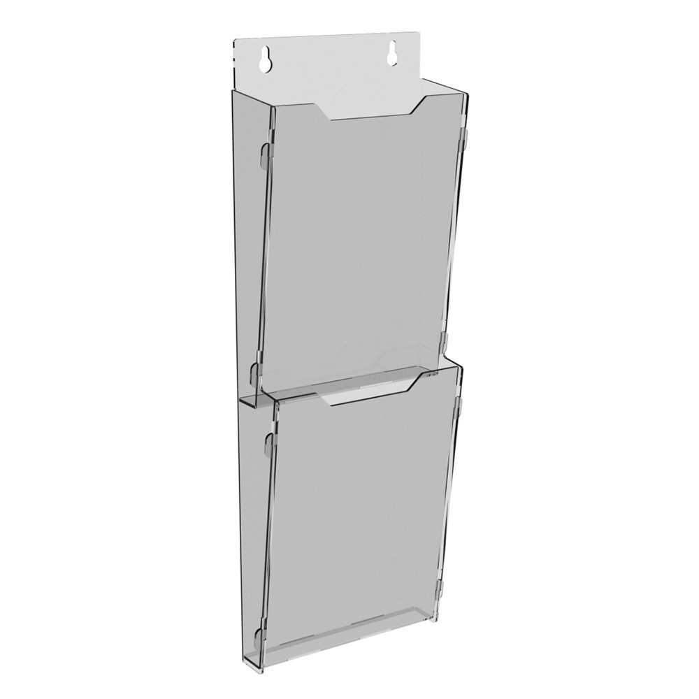 Буклетниця EKOSTAR для буклетів 106х300 2х ярусна Київ - фото 2