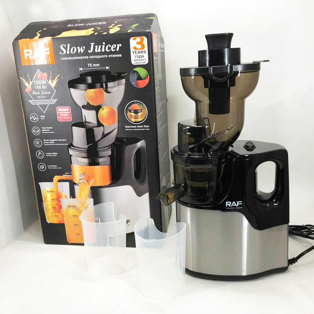 Соковыжималка для целых фруктов и овощей, Соковыжималка электрическая центробежная для дома PE-21 Львов - изображение 7
