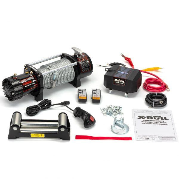 X-BULL 12000LBS Лебідка зі сталевим тросом. Киев - изображение 2
