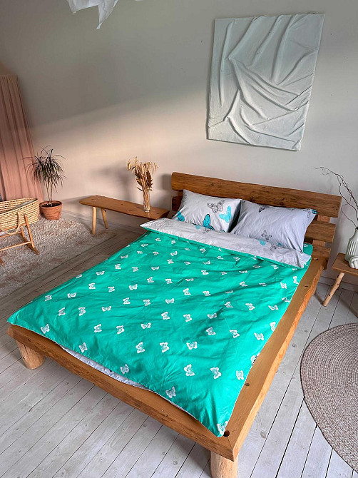 Комплект постільної білизни Ideal Textile бязь з принтом полуторний (56860952) Чернівці - фото 2