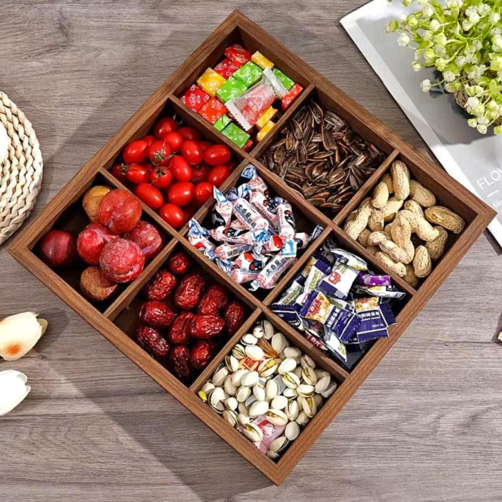 Менажница деревянная 