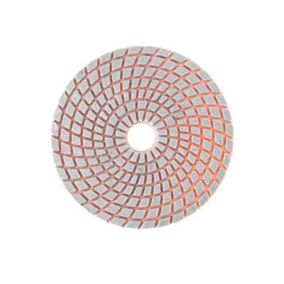 Окружность алмазная шлифовальная, гибкая на липучке 100 мм P200. INTERTOOL BT-0911 Киев