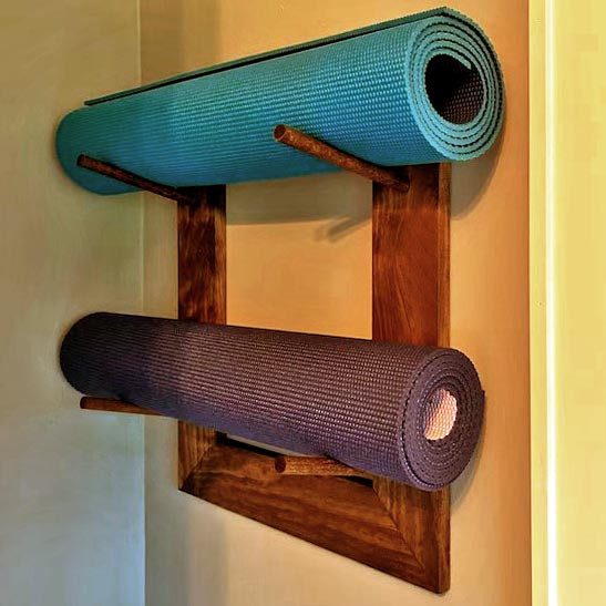 Органайзер килимків для йоги "Домарі" латте Миколаїв - фото 1