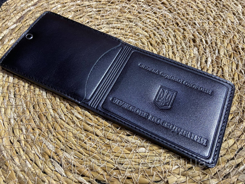 Обкладинка на посвідчення Служба судової охорони з додатковою кишенею Київ - фото 1