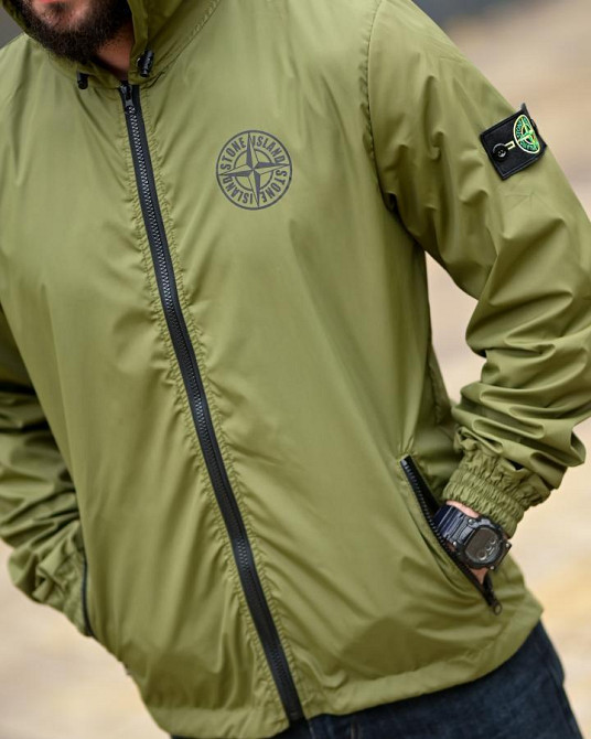 Вітровка кишеня Stone island oliva 4 ПП8000 Одеса - фото 9