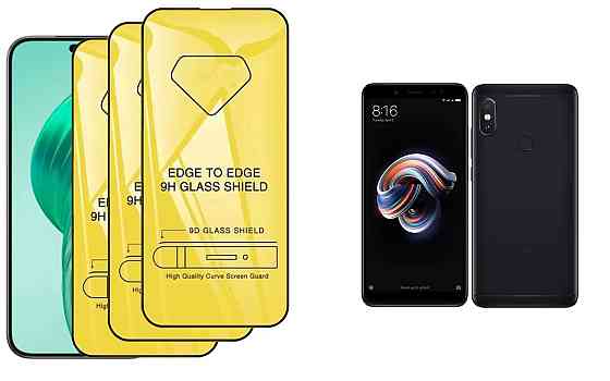Захисне скло DefenzoGlass для Xiaomi Redmi Note 5, Note 5 Pro – подвійна міцність Київ