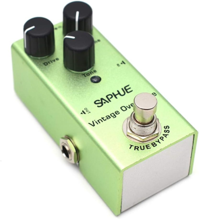 Педаль ефектів Saphue SF-01 Vintage Overdrive для електрогітари, гітарна педаль Overdrive True Bypass, 9 В Київ