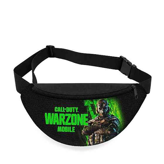 Дитяча сумка-бананка Call of Duty Warzone 32х15 см на пояс або через плече (5784) Київ