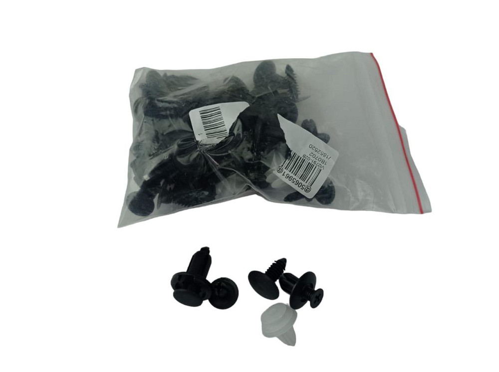 Ремкомплект універсальний (хомути, пістони, скоби, утримувачі) (к-кт 100 шт) тип 2 КНР кузова Мукачево - фото 1