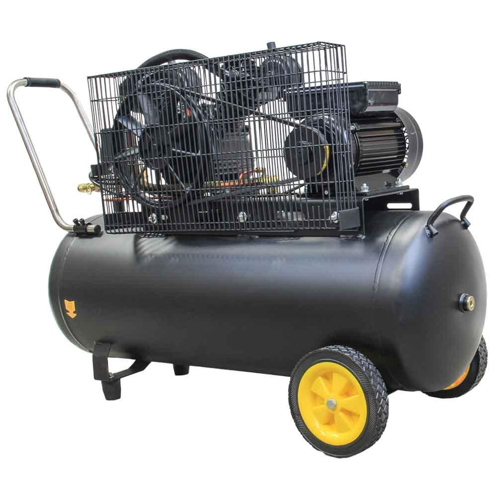 Компрессор двухцилиндровый ременной (V) 2.5кВт 396л/мин 10бар 100л (2 крана) SIGMA (7044151) Киев - изображение 2