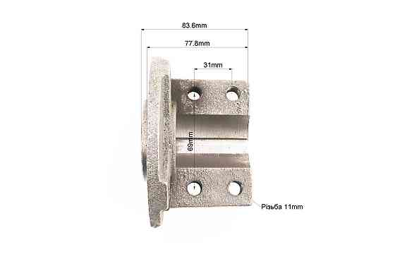 Ступиця колеса d-39mm, 4отв. 6,00-12 Тип 2 Киев