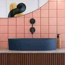 Раковина OMNIRES OVO  nablatowa, OVOUNMB, sz: 55 wys: 14.7 ciemnoniebieski mat Zapisz się do newslettera i Киев