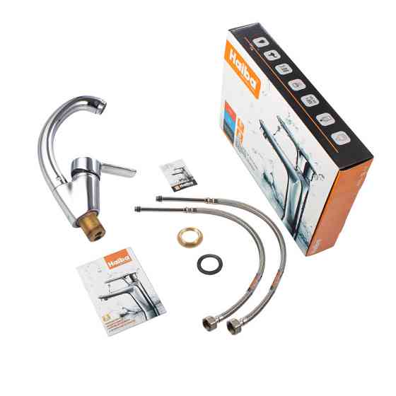 Смеситель для умывальника Haiba Marco 001 Turn (HB4010) купить Харьков