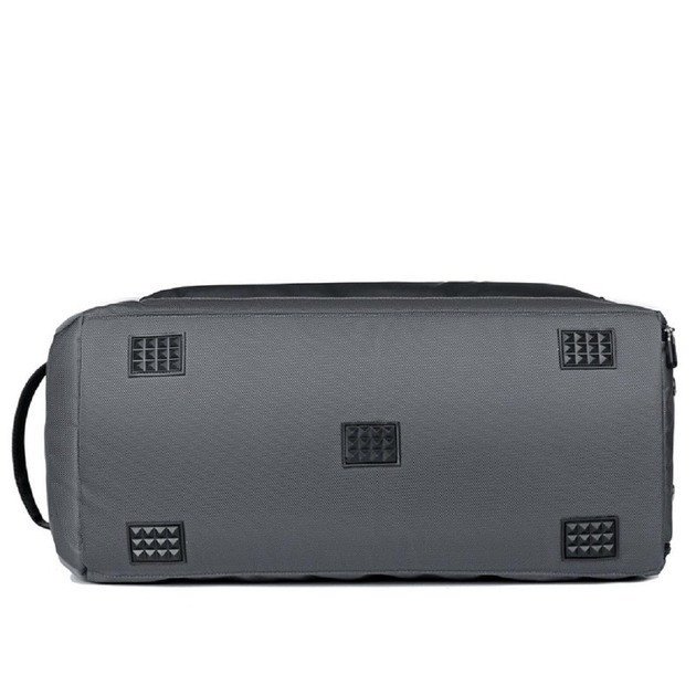 Сумка спортивная дорожная для тренировок или путешествий с плечевым ремнем,для спорта,57x26x30 см,серая Каменец-Подольский - изображение 7