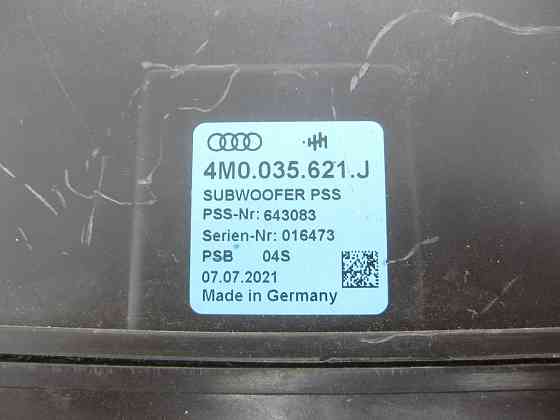 VAG  4M0035621J Сабвуфер у багажнику Одесса