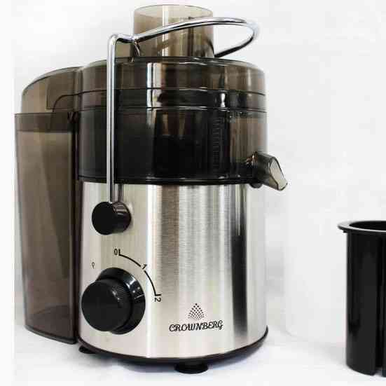 Соковыжималка Crownberg CB-3402 электрическая центробежная для обработки целых фруктов 600Вт EF-13 Львов