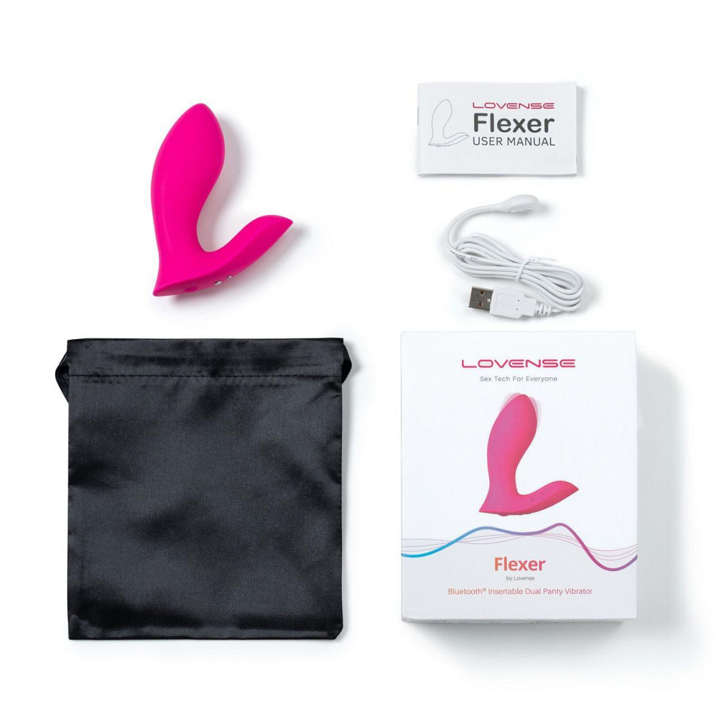 Смарт-вибратор в трусики Lovense Flexer, манящее движение + вибрация, стимуляция клитора и точки G Sex Aura Киев - изображение 5