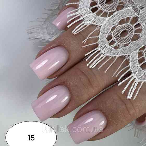 Гель для нарощення нігтів Crooz Creamy gel 15 (блідо-бузковий) 30мл Херсон