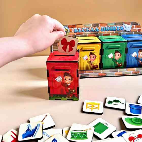 Деревянная настольная игра 