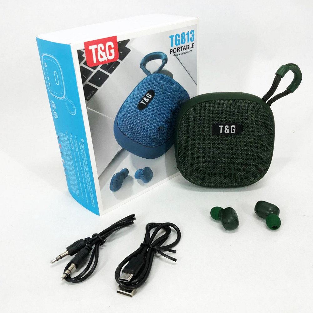 Bluetooth стерео колонка з радіо, Бездротова колонка переносна гучна на акумуляторі маленька YJ-57 Івано-Франківськ - фото 3