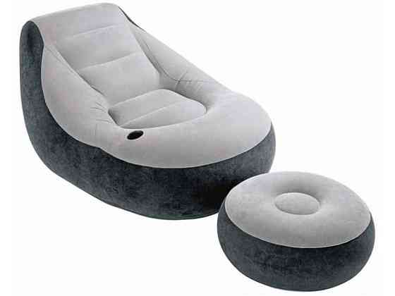 Крісло-велюр 102х137х79см 68 564 ТМ INTEX Київ