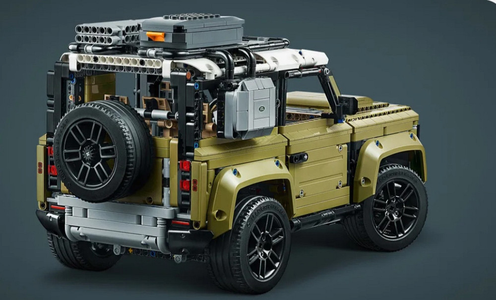Конструктор машинки Technic Land Rover Defenderр 2573 детализ масштабное 1:10 Ленд Ровер Дефендер Киев - изображение 9