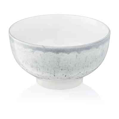 Салатник Ardesto Siena 11.5см, порцеляна, біло-сірий (AR2914SW) Винница