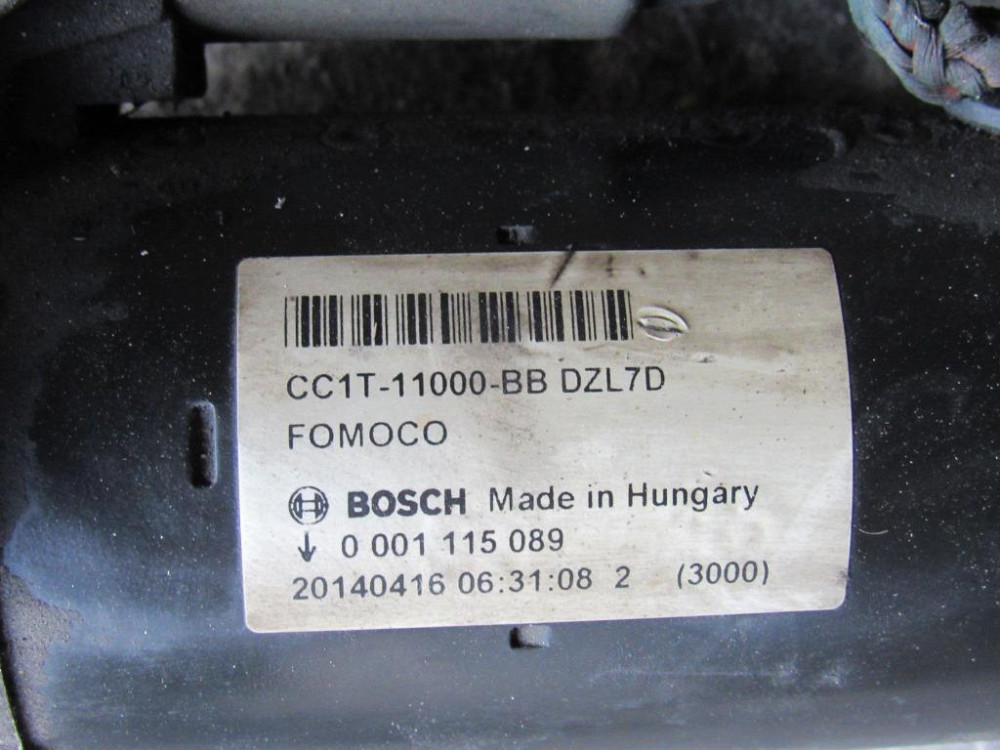Стартер Ford Transit MK7 2.2 tdci 2006-2020 (CC1T-11000-BB) Ковель - фото 2