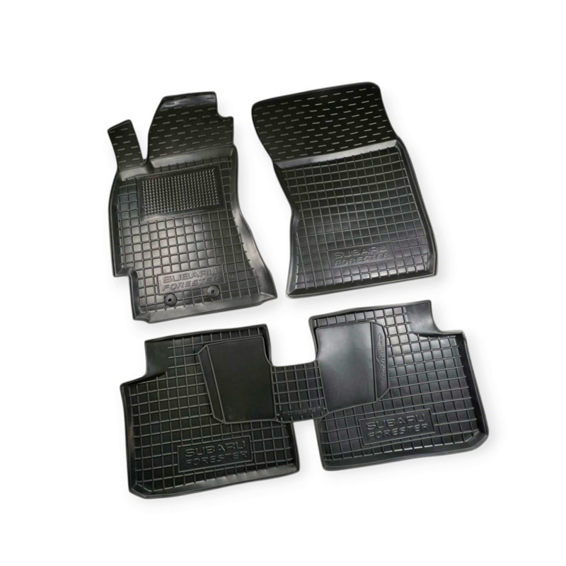 Килимки Subaru Foter III, Impreza (2008-2012), Outback, Legacy (2003-2009) борт 2,5 см, з перемичкою салону Мукачево - фото 1