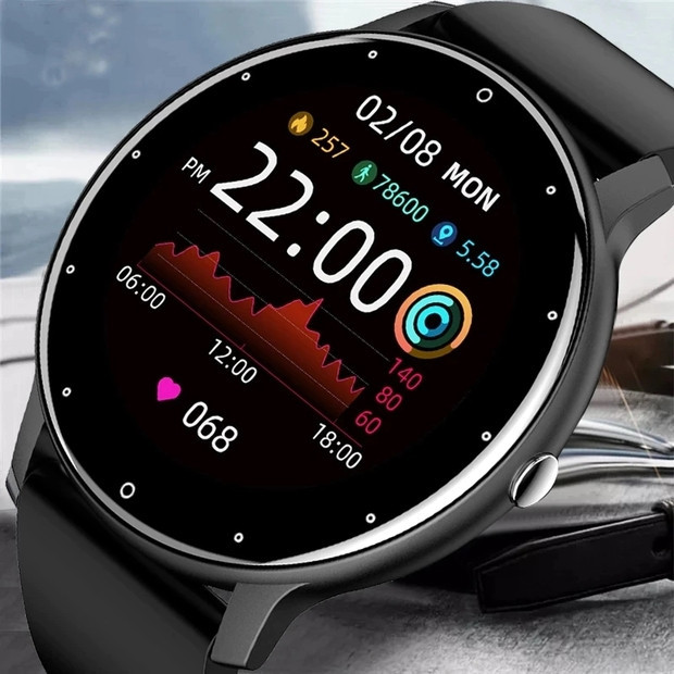 Розумний наручний годинник Smart Classic Steel Black (2 ремінці) Вінниця - фото 12