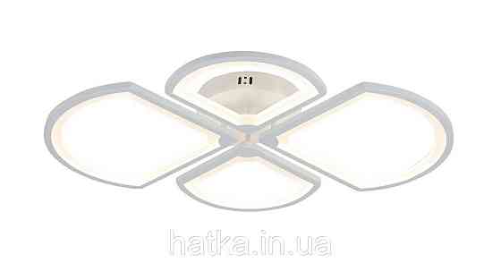 Люстра світлодіодна акрилова VALESO G 1142/2+2 WT 116W Київ