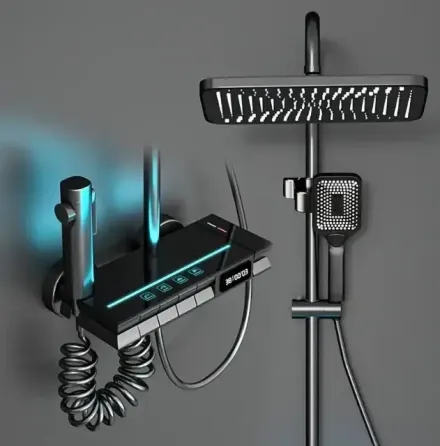 Душевая система с термостатом и LED-дисплеем 120см AND AA6-6 Коломыя