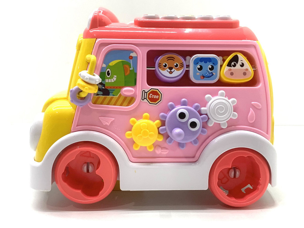 Музичний автобус TK Group українське озвучування казки пісні вірші сортер Блакитний (10891) Чернигов - изображение 5