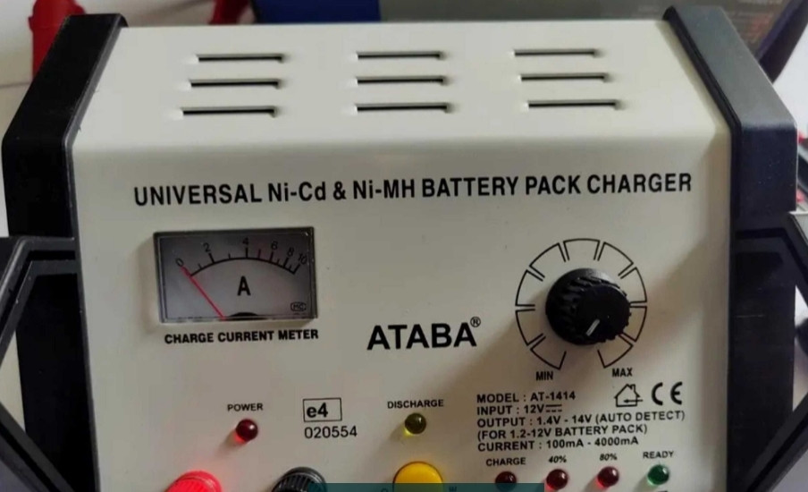 Зарядное устройство ATABA AT 1414 для Ni-Cd / Ni-MH. Киев - изображение 4