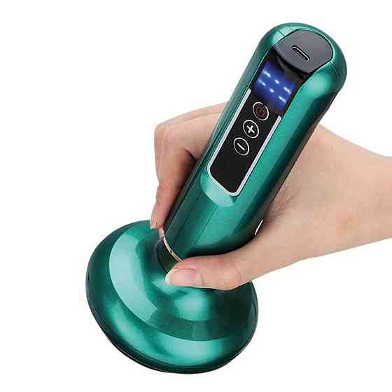 Вакуумний масажер з USB,6 режимів,Зелений SBR Київ