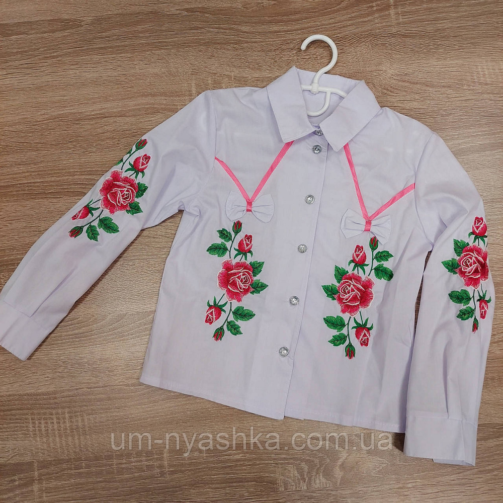 Шкільна сорочка з вишивкою 128-152 Кривий Ріг - фото 4