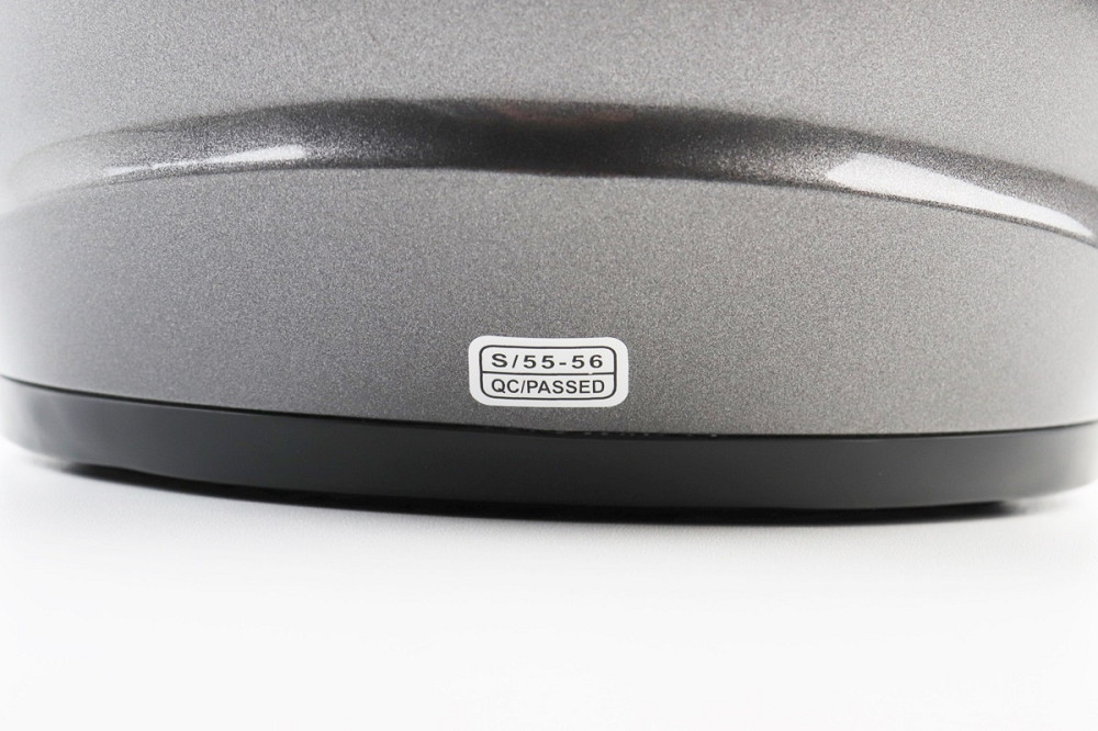 Шолом модуляр, закритий з відкидним підборіддям+відкидні окуляри BLD-159 S (55-56см), СІРИЙ глянець Київ - фото 8