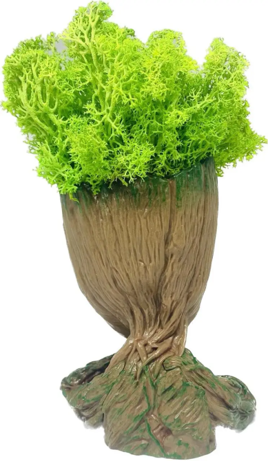 Кашпо горщик зі стабілізованим мохом Грут Groot G3 Вінниця - фото 5