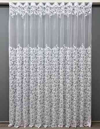 Тюль жаккард вензель 