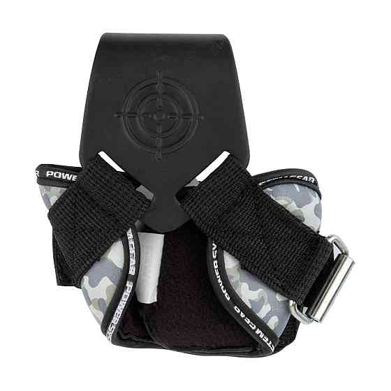 Крюки для тяги на запястье Power System PS-3370 Hooks Camo Black/Grey L Луцк