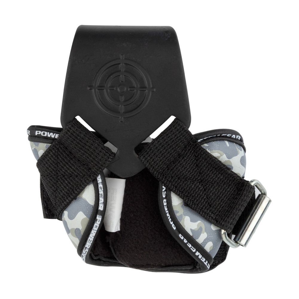 Гаки для тяги на зап'ястя Power System PS-3370 Hooks Camo Black/Grey L Луцьк - фото 4