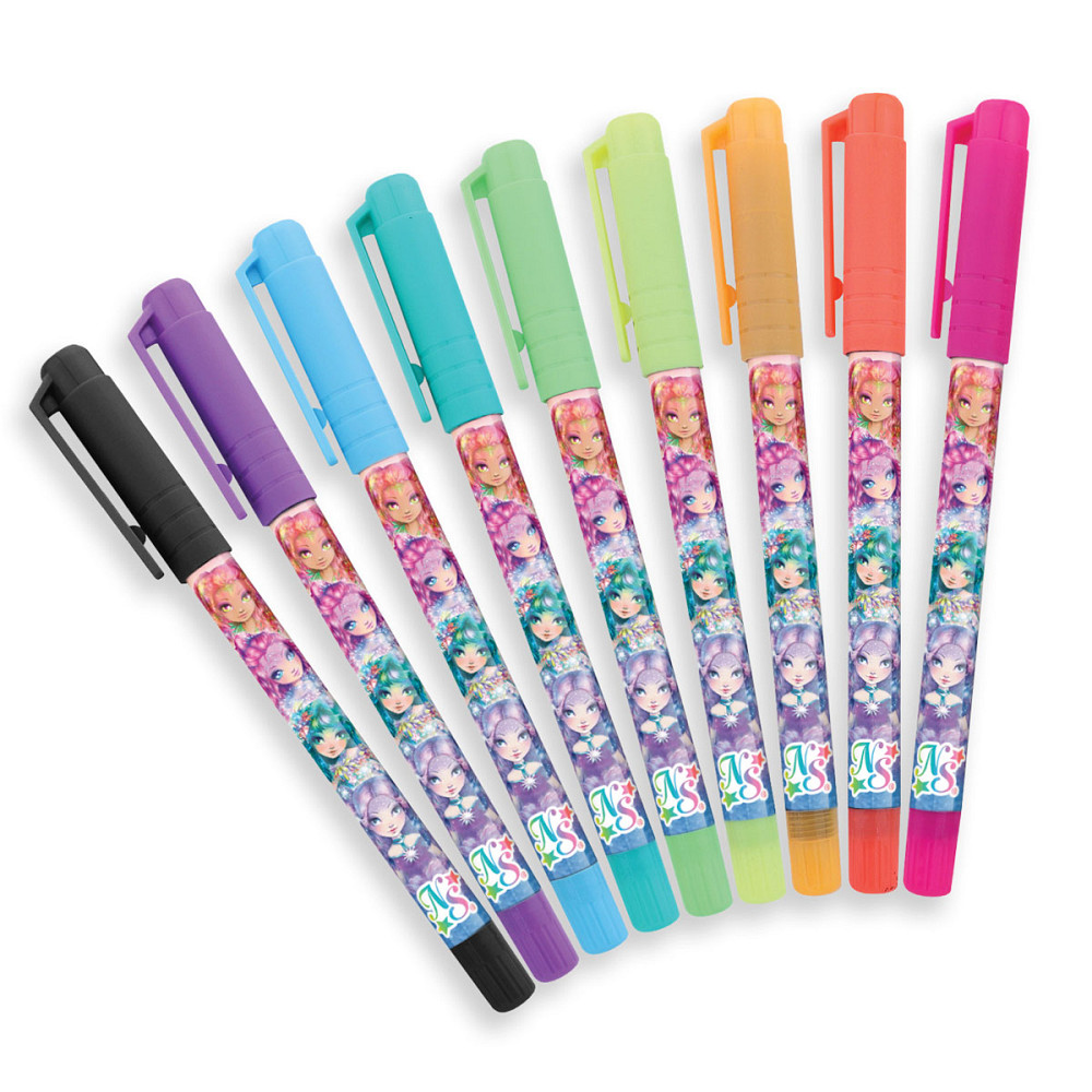 Набір гелевих ручок – Веселкове сяйво галактики (26 кольорів) Дніпро - фото 3