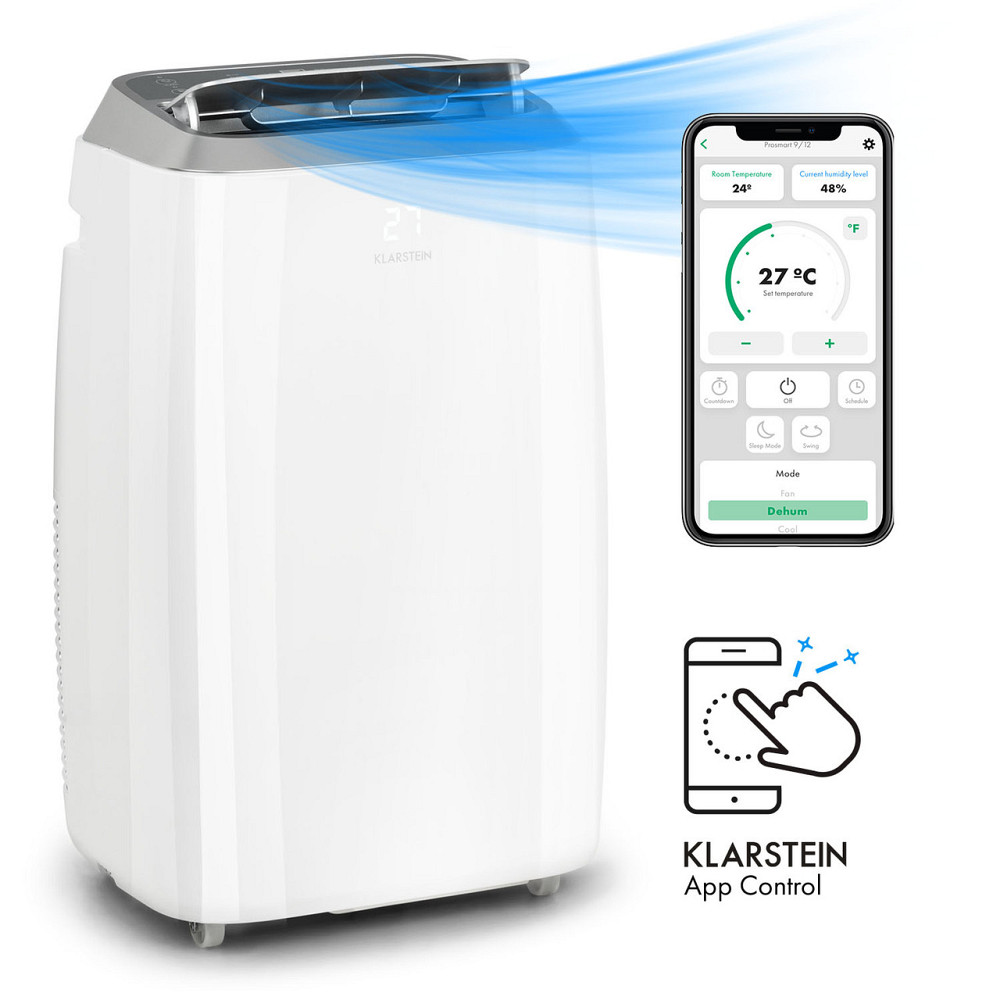 Мобільний кондиціонер Iceblock Prosmart 12 12 000 BTU/3,5 кВт Витрата повітря 340 м3/год макс Керування через Рівне - фото 2