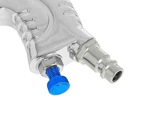 Пульверизатор "GeKo" profi HVLP з чотирма соплами (1,4; 1,7; 2,0; 2,5 мм), бачок верхній 600 мл Стрый