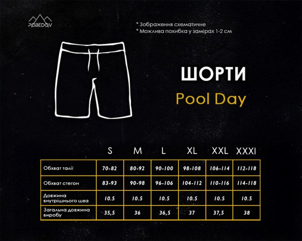 Плавательные шорты мужские темно-серые Pobedov Pool day Киев - изображение 6