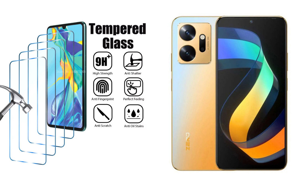 Защитное стекло ArmorGlass для Infinix Zero 20 – устойчивое к царапинам и ударам Киев - изображение 1