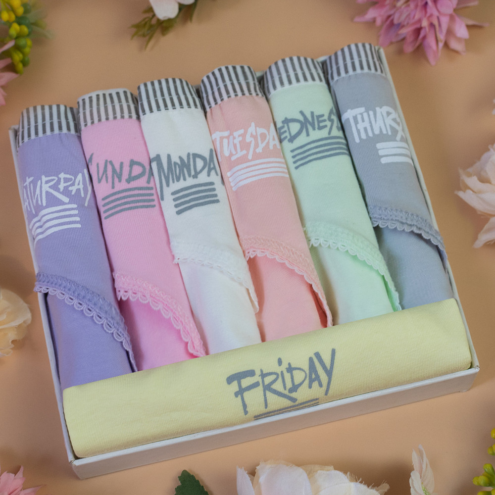 Трусы женские Nicoletta Турция недельки 2XL, 3XL, 4XL, 5XL | 7 шт. Киев - изображение 1