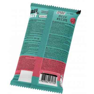 Ласощі для собак Half&Half у формі м'ясних паличок з яловичиною 100 г (4823082431762) Вінниця