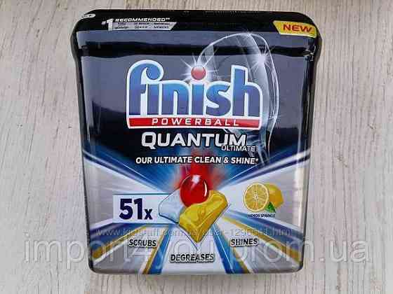 Таблетки для посудомийних машин FINISH Quantum Ultimate 51 шт. 